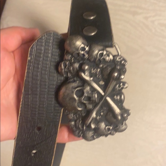 Timberland boots SZ 11+SKULL Belt up to 34-36”+💀cap+2🔥💀🔛stickers 10x4” - Picture 8 of 16